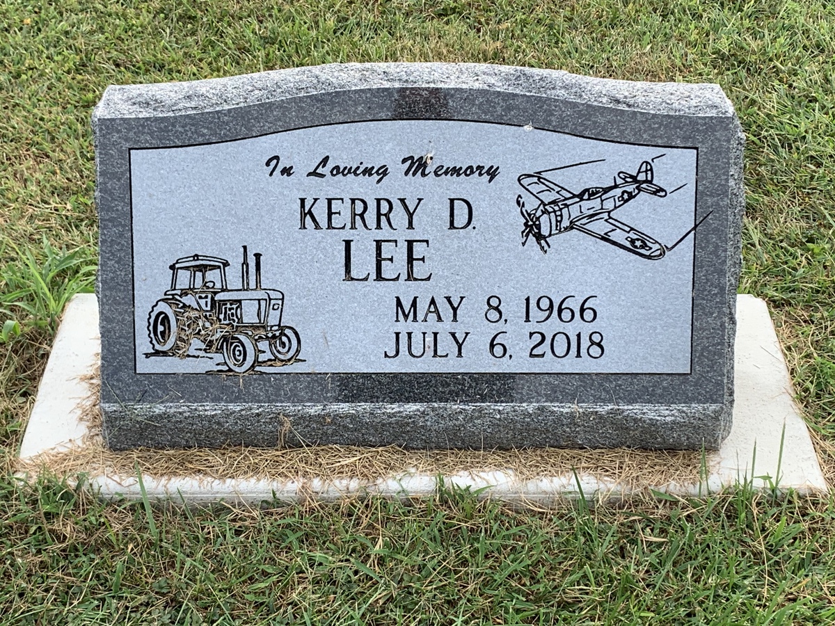Beveled Monument - Kerry D. Lee